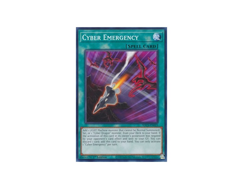 Cyber Emergency (SDCS-EN025) - 1st Edition