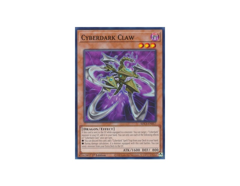 Cyberdark Claw (SDCS-EN017) - 1st Edition