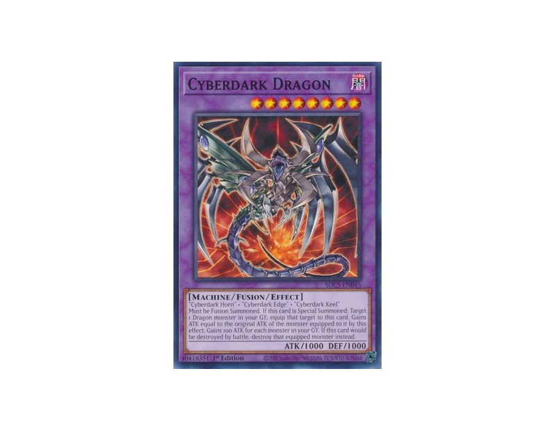 Cyberdark Dragon (SDCS-EN045) - 1st Edition