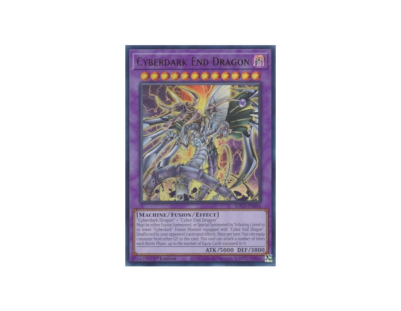 Cyberdark End Dragon (SDCS-EN044) - 1st Edition