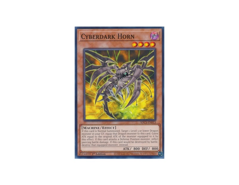 Cyberdark Horn (SDCS-EN013) - 1st Edition