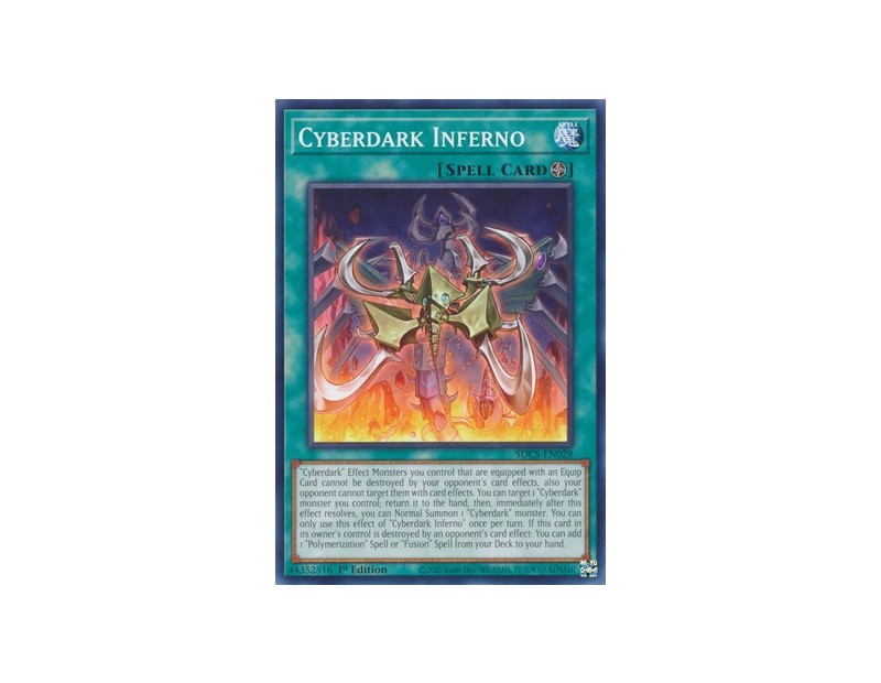 Cyberdark Inferno (SDCS-EN028) - 1st Edition