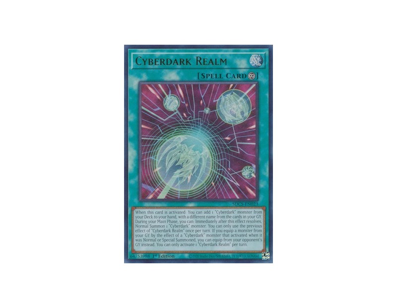 Cyberdark Realm (SDCS-EN023) - 1st Edition