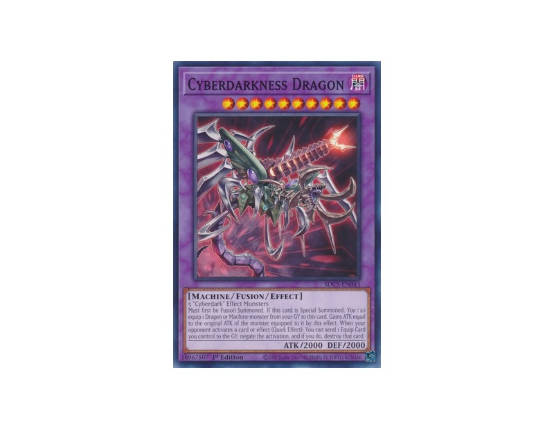 Cyberdarkness Dragon (SDCS-EN043) - 1st Edition