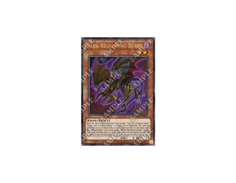 Dark Beckoning Beast (MP21-EN249) - 1st Edition