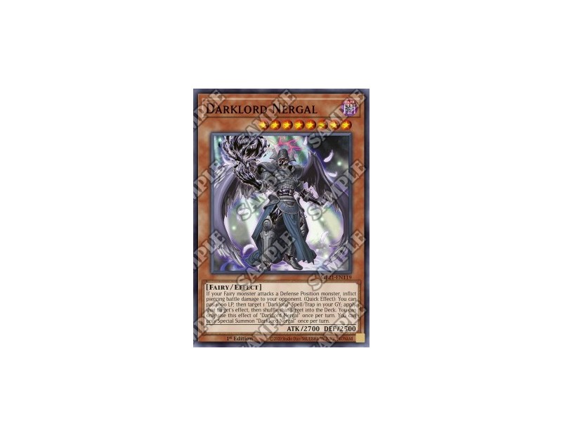 Darklord Nergal (MP21-EN119) - 1st Edition