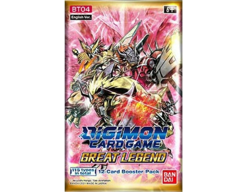 Booster Pack Digimon Great Legend (BT04)