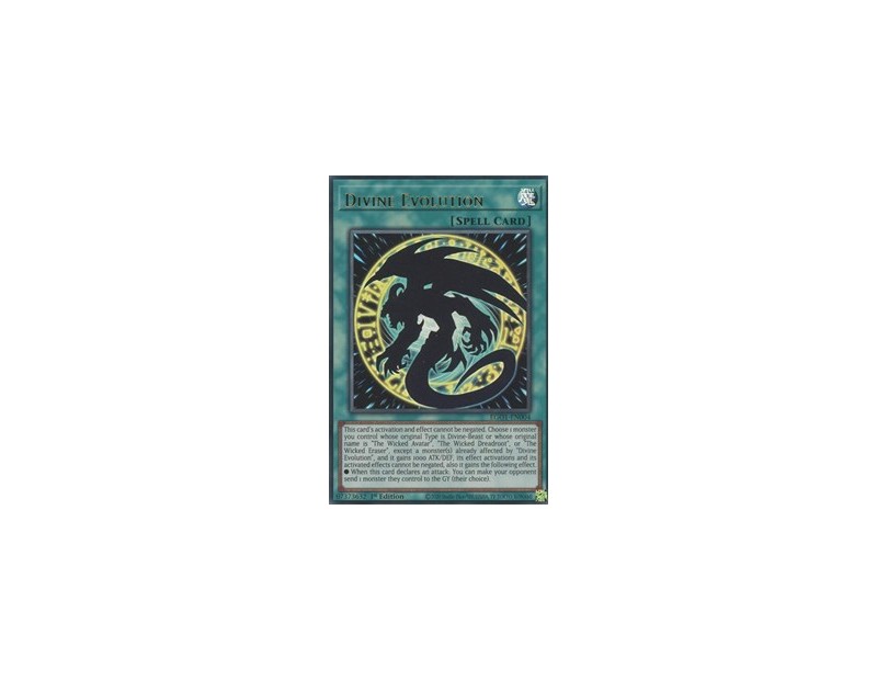 Divine Evolution (EGO1-EN004) - 1st Edition