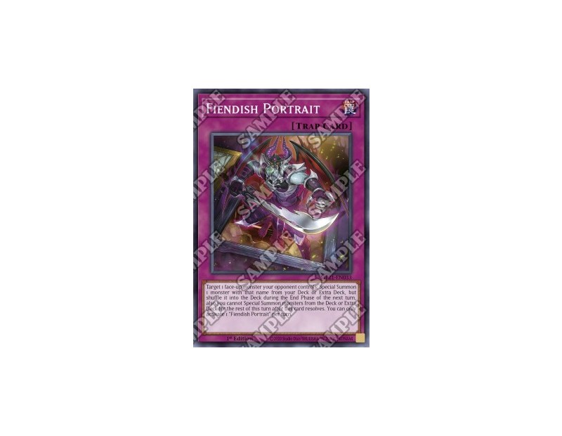 Fiendish Portrait (MP21-EN033) - 1st Edition