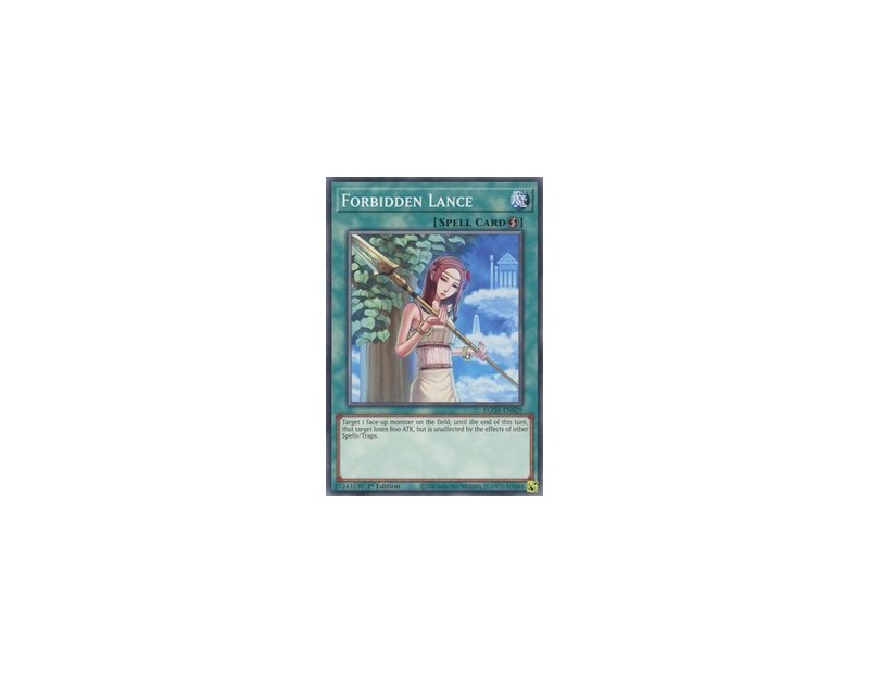 Forbidden Lance (EGO1-EN029) - 1st Edition