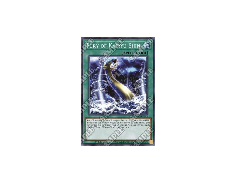 Fury of Kairyu-Shin (MP21-EN145) - 1st Edition