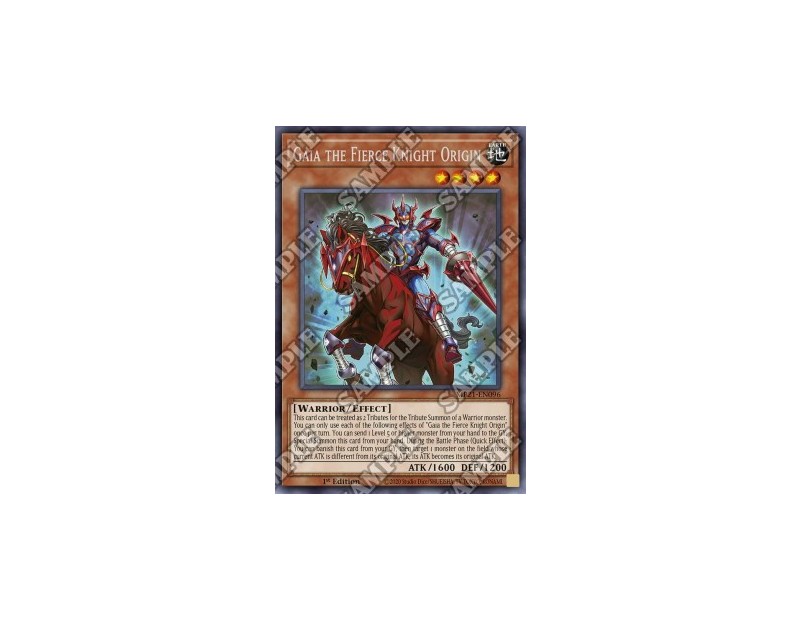 Gaia the Fierce Knight Origin (MP21-EN096) - 1st Edition