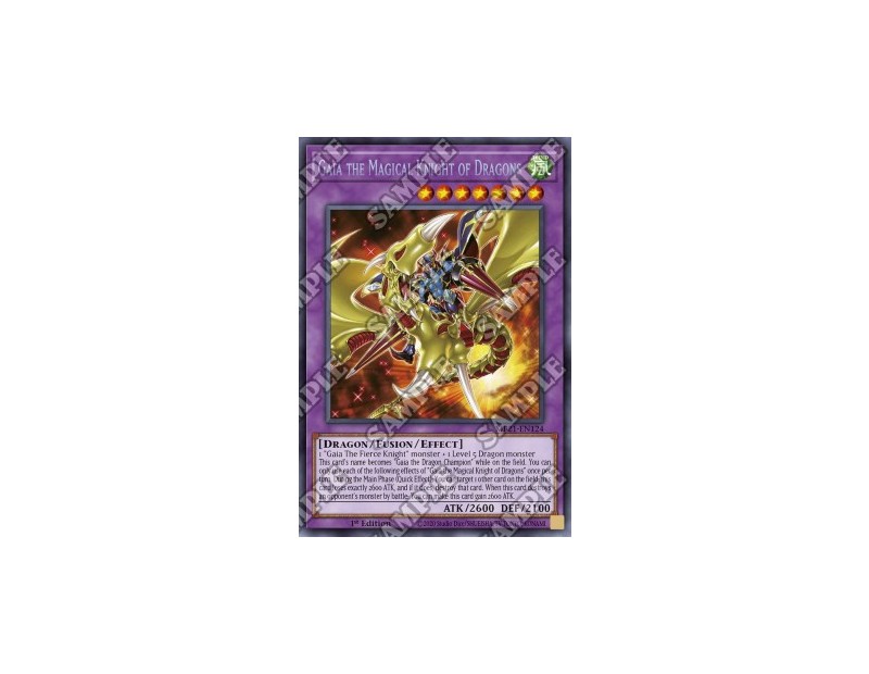 Gaia the Magical Knight of Dragons (MP21-EN124) - 1st Edition
