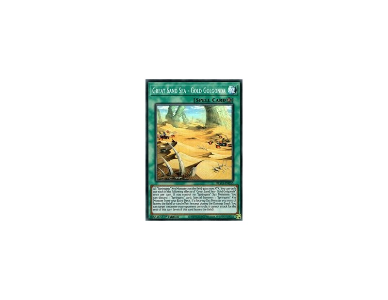 Great Sand Sea - Gold Golgonda (BLVO-EN055) - 1st Edition