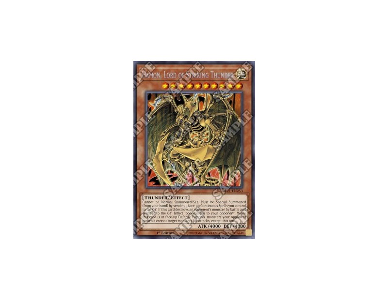 Hamon, Lord of Striking Thunder (MP21-EN253) - 1st Edition