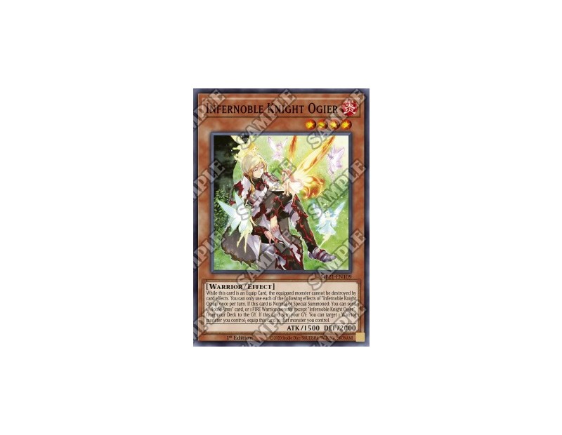 Infernoble Knight Ogier (MP21-EN109) - 1st Edition