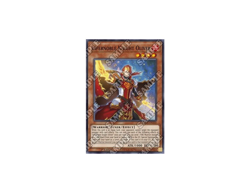 Infernoble Knight Oliver (MP21-EN110) - 1st Edition