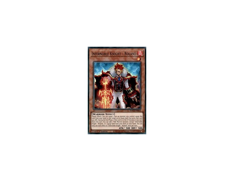 Infernoble Knight - Roland (TOCH-EN014) - 1st Edition
