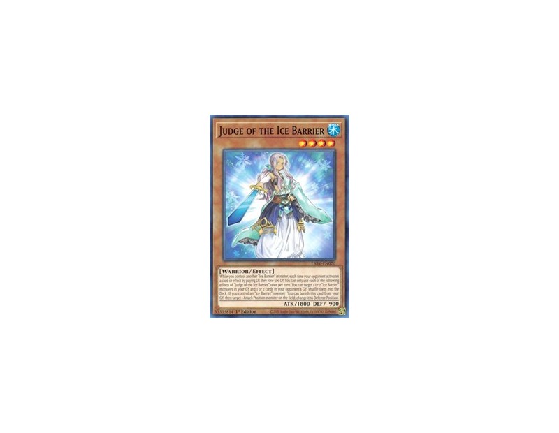Judge of the Ice Barrier (LIOV-EN020) - 1st Edition