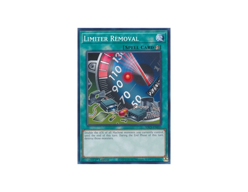Limiter Removal (SDCS-EN033) - 1st Edition