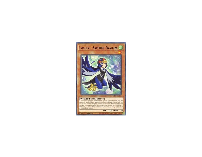 Lyrilusc - Sapphire Swallow (LED8-EN043) - 1st Edition