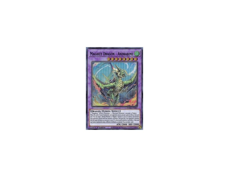 Magikey Dragon - Andrabime (DAMA-EN037) - 1st Edition