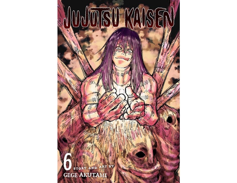 Manga Jujutsu Kaisen Τόμος 6 (English)