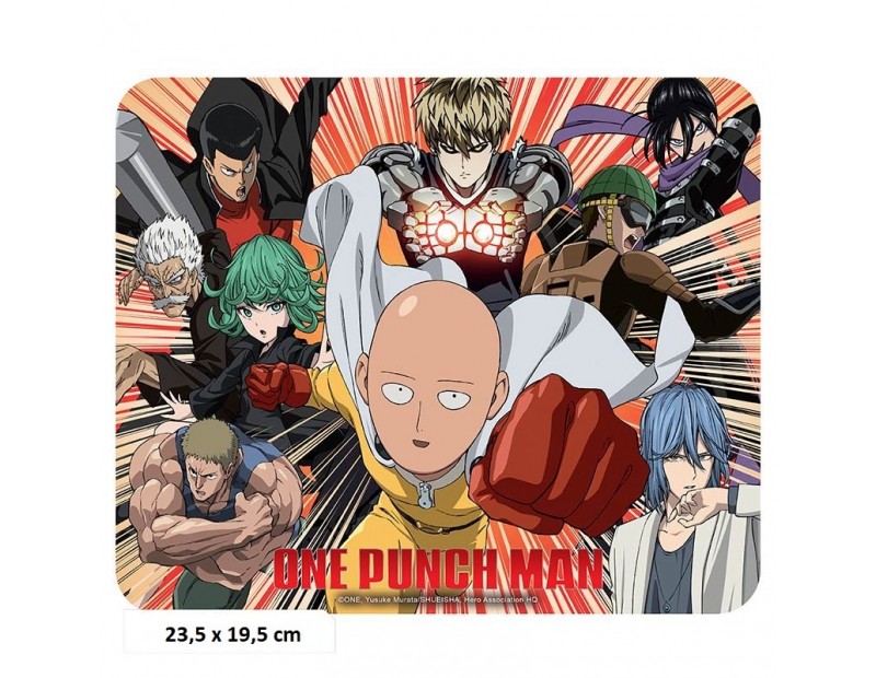 Mousepad One-Punch Man Heroes (Flexible)