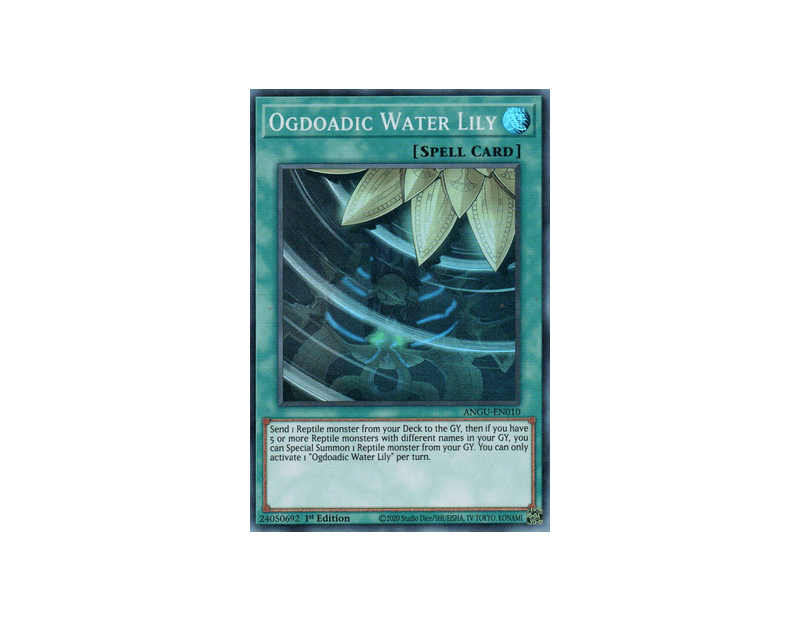 Ogdoadic Water Lily (ANGU-EN010) - 1st Edition