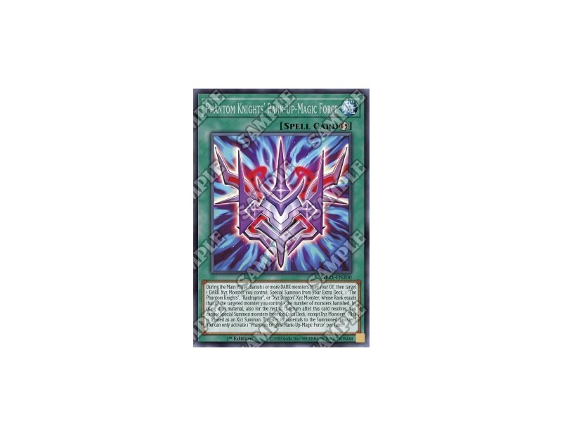 Phantom Knights' Rank-Up-Magic Force (MP21-EN200) - 1st Edition