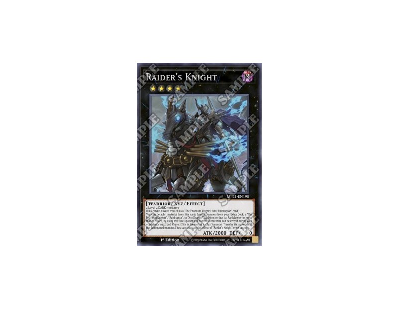 Raider's Knight (MP21-EN190) - 1st Edition