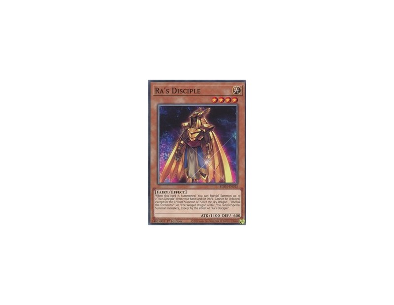 Ra's Disciple (EGO1-EN015) - 1st Edition