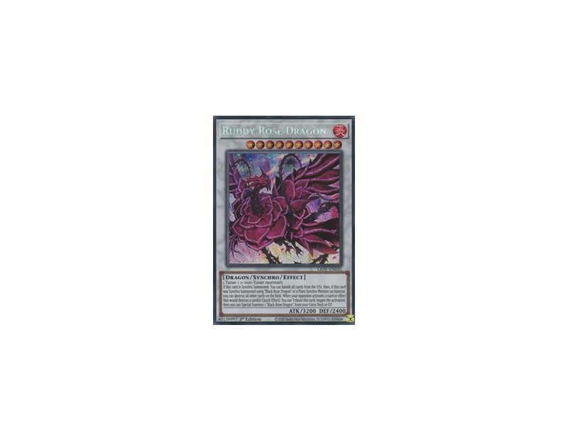 Ruddy Rose Dragon (LIOV-EN035) - 1st Edition