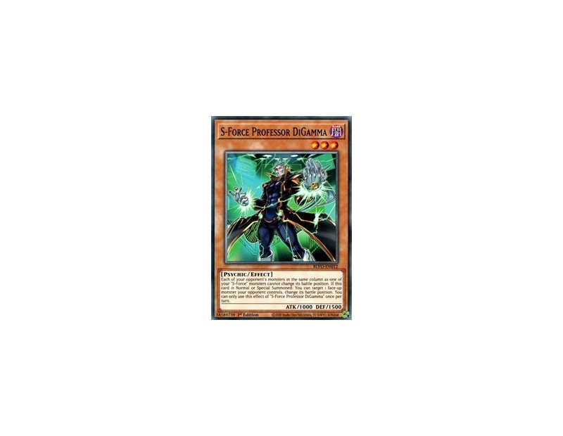 S-Force Professor DiGamma (BLVO-EN012) - 1st Edition