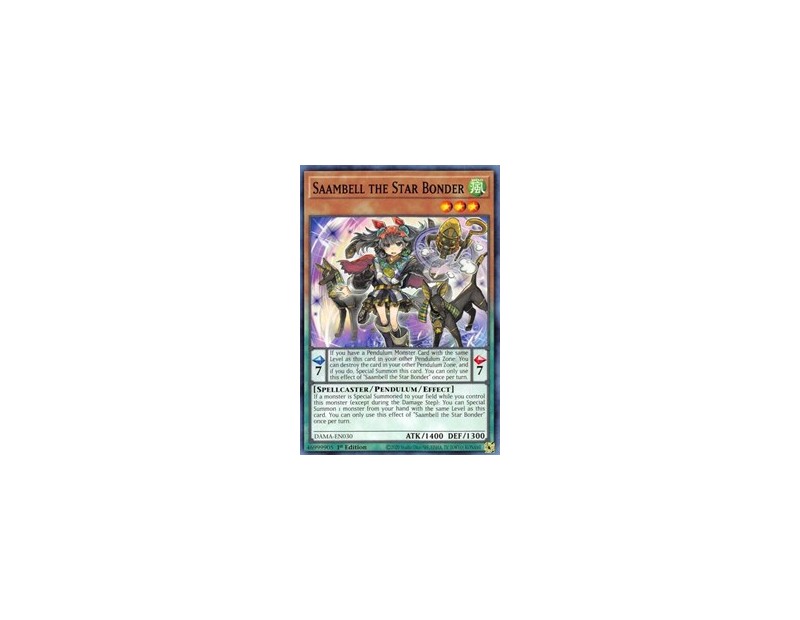 Saambell the Star Bonder (DAMA-EN030) - 1st Edition