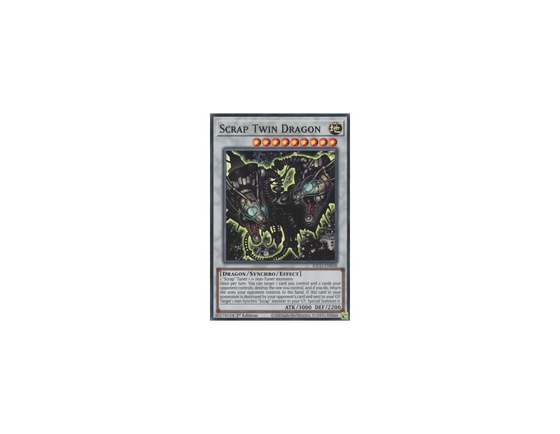 Scrap Twin Dragon (KICO-EN038) - 1st Edition