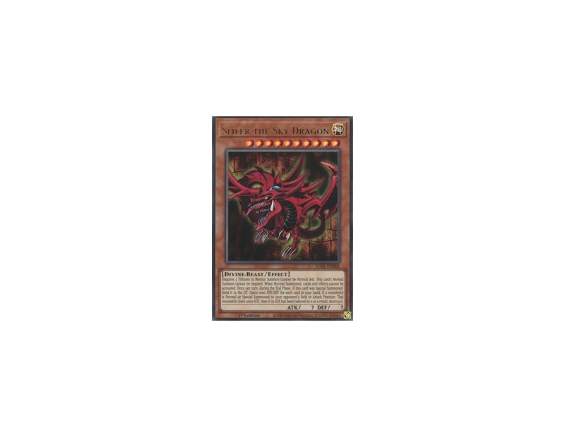 Slifer the Sky Dragon (EGS1-EN001) - 1st Edition