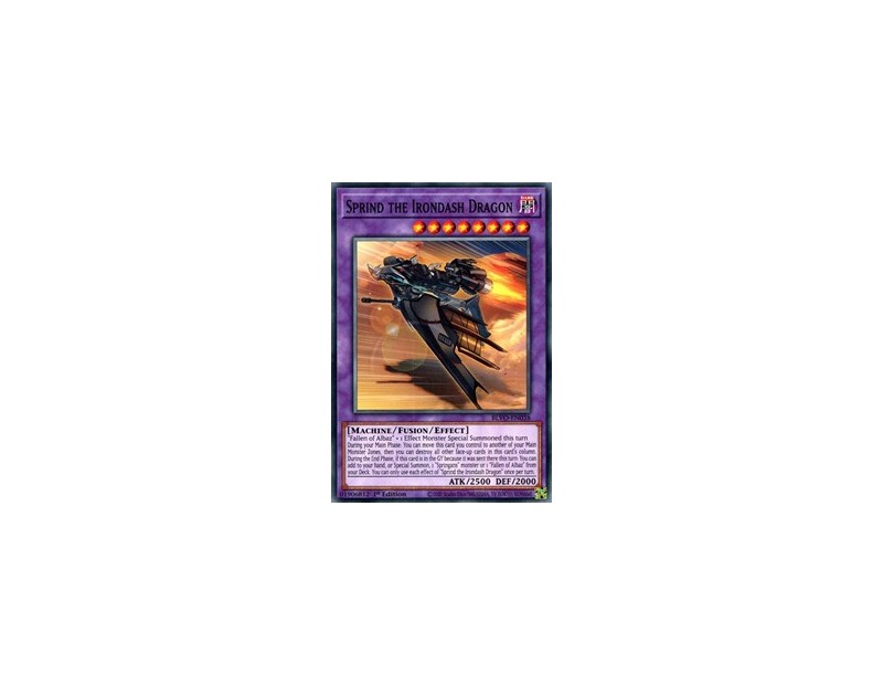 Sprind the Irondash Dragon (BLVO-EN038) - 1st Edition