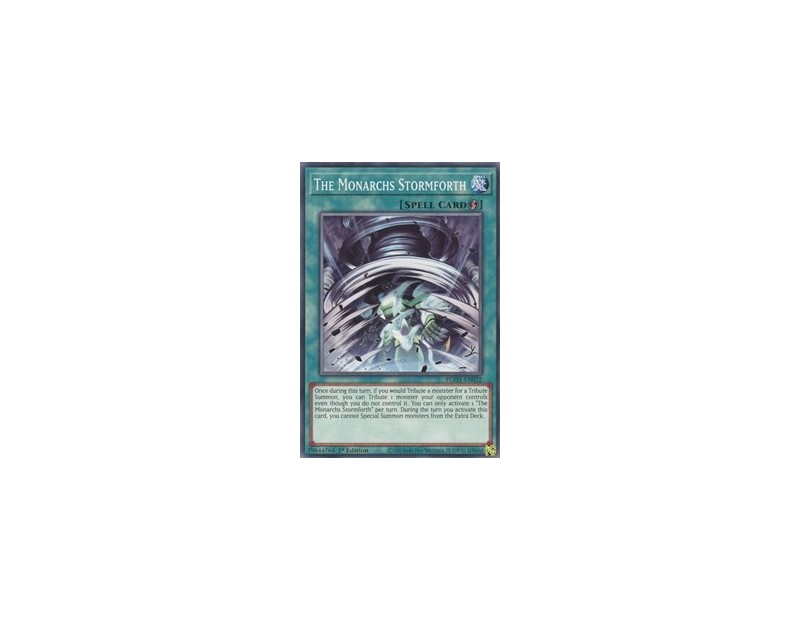 The Monarchs Stormforth (EGO1-EN032) - 1st Edition