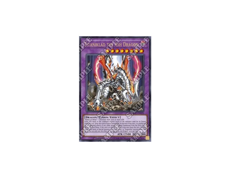 Titaniklad the Ash Dragon (MP21-EN125) - 1st Edition