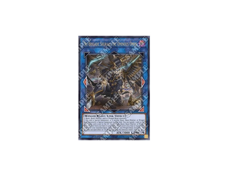 Tri-Brigade Shuraig the Ominous Omen (MP21-EN198) - 1st Edition