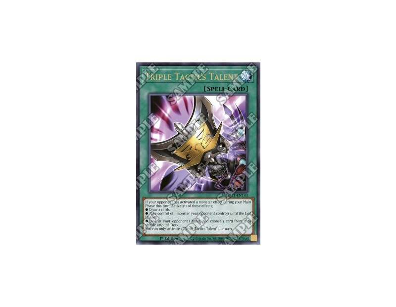 Triple Tactics Talent (MP21-EN143) - 1st Edition