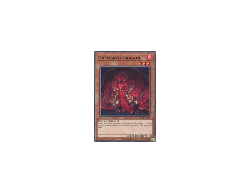 Unmasked Dragon (EGO1-EN016) - 1st Edition