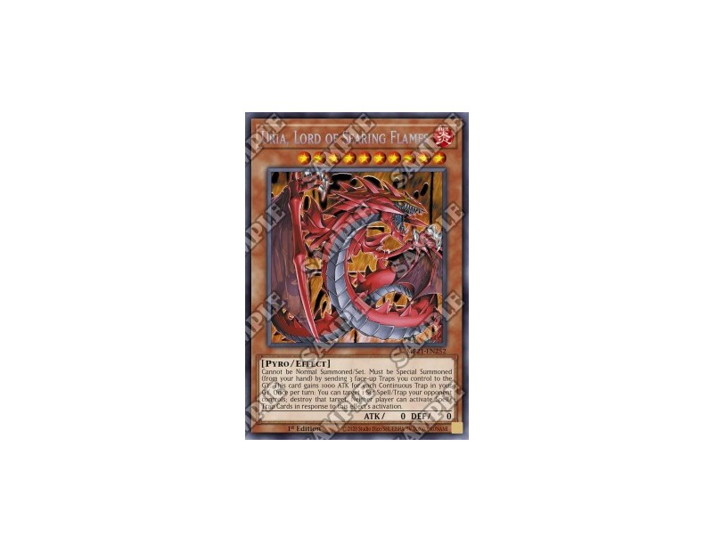 Uria, Lord of Searing Flames (MP21-EN252) - 1st Edition