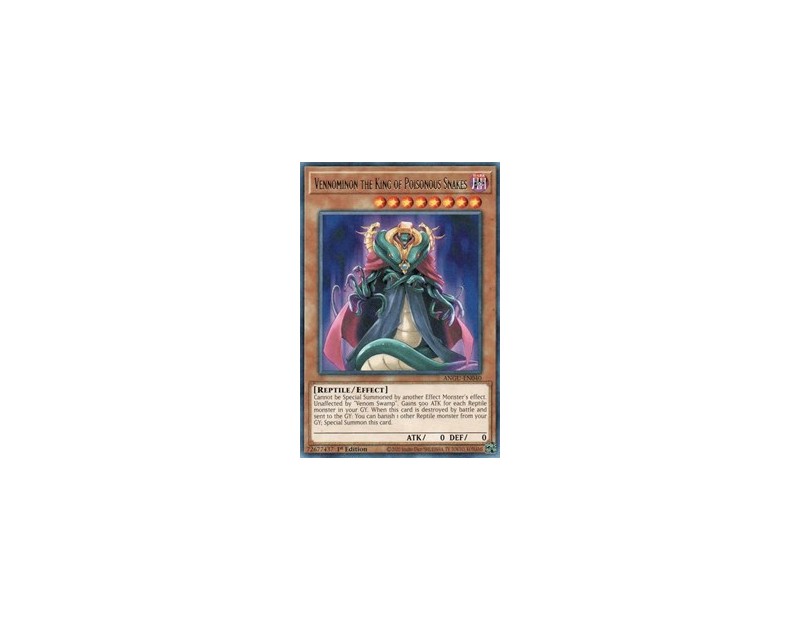 Vennominon the King of Poisonous Snakes (ANGU-EN040) - 1st Edition