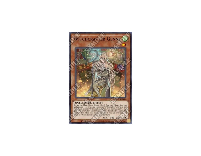 Witchcrafter Genni (MP21-EN006) - 1st Edition