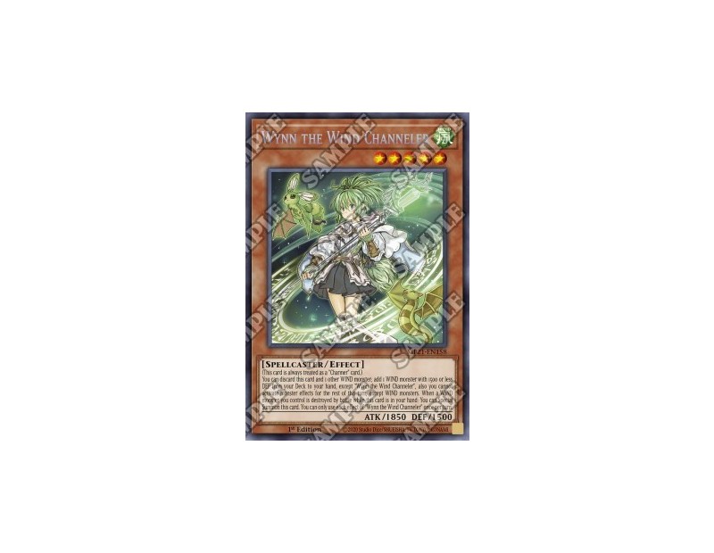 Wynn the Wind Channeler (MP21-EN158) - 1st Edition