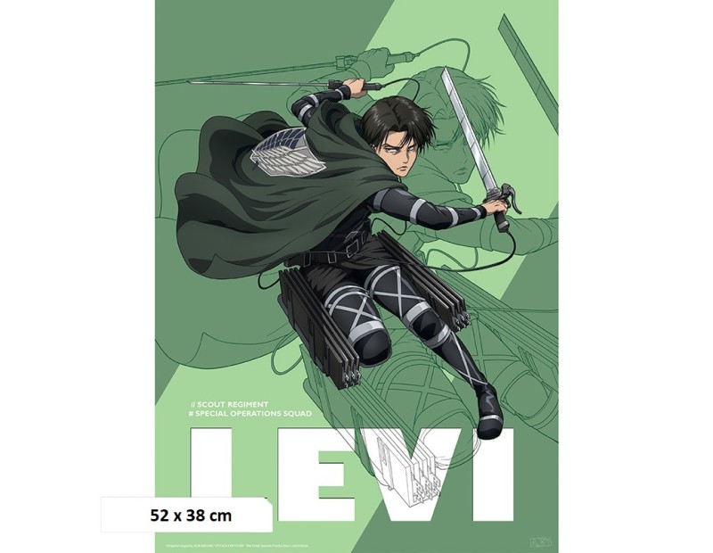Αφίσα Levi Ackerman (52x38)