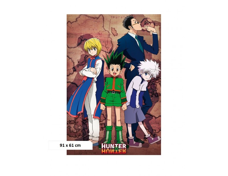 Αφίσα Hunter x Hunter Heroes (91x61)