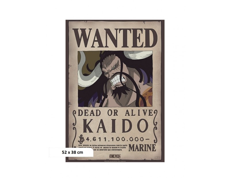 Αφίσα Wanted Kaido (52x38)